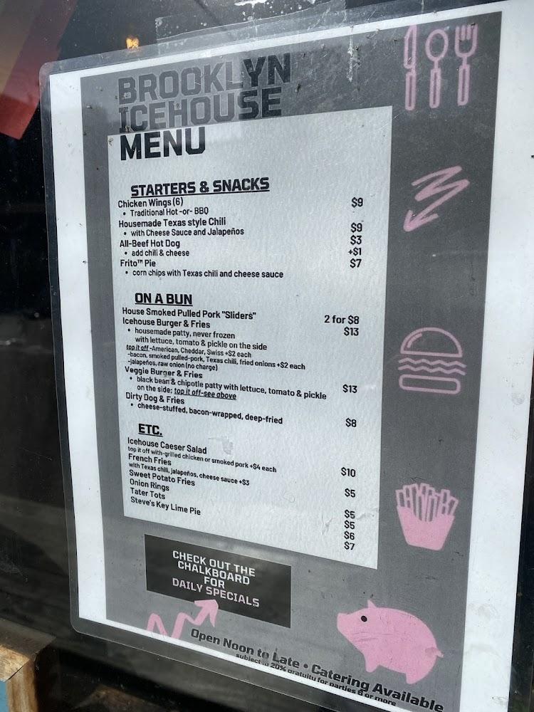 Brooklyn Ice House Menu image 3
